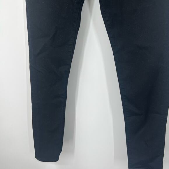 AG Adriano Goldschmied The Farrah Skinny Ankle Jeans in Black - Picture 4 of 7